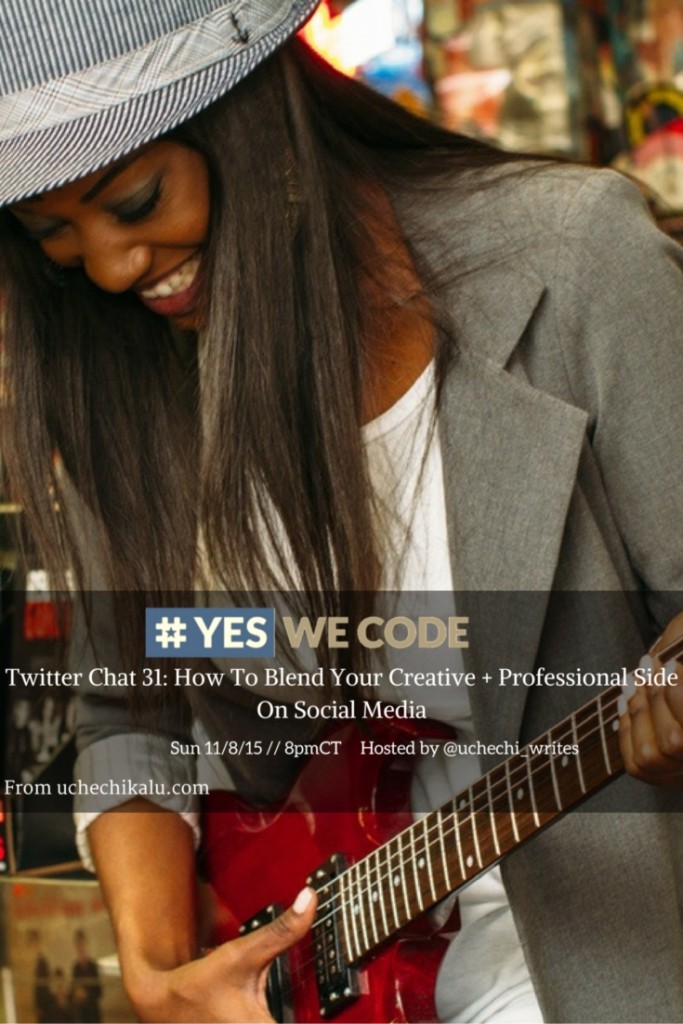 Yes We Code Chat 31: How To Blend Creativity And Business on Social Media